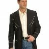 Scully Black Retro Western Jacket - Big And Tall For Men's -Scully Shop 072B29 89 P1