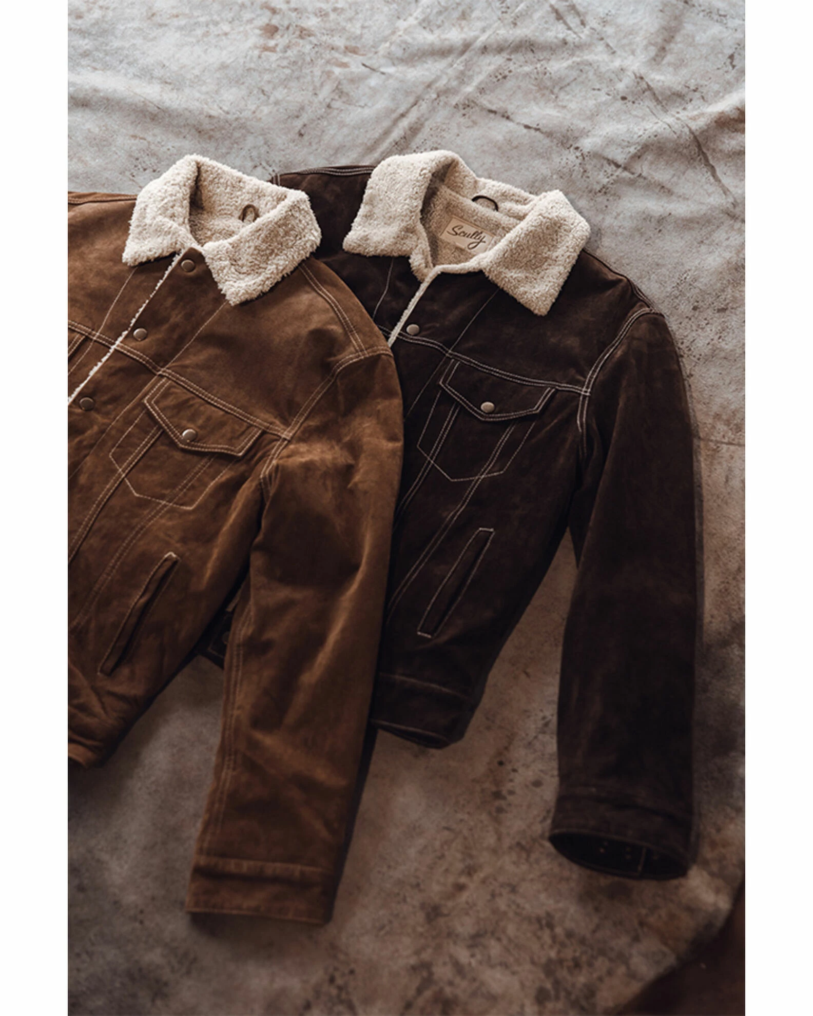 Scully Men's Boar Suede Pilot Jacket Black 2 Scully Men's Boar Suede Pilot Jacket Black