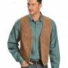 Scully Lamb Leather Western Vest For Men's Maple 1 Scully Lamb Leather Western Vest For Men's Maple -Scully Shop 082983 QH P1