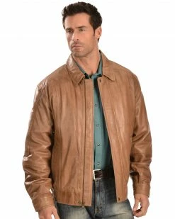 Scully Premium Lambskin Jacket - Tall For Men's Chocolate