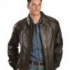 Scully Premium Lambskin Jacket - Tall For Men's Chocolate 1 Scully Premium Lambskin Jacket - Tall For Men's Chocolate -Scully Shop 082B22 47 P1