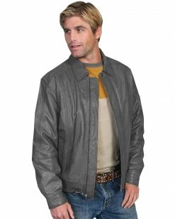Scully Premium Lambskin Jacket - Tall For Men's Chocolate 16 Scully Premium Lambskin Jacket - Tall For Men's Chocolate -Scully Shop 082B22 80 P1
