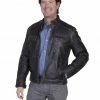 Scully Men's Hand Finished Lamb Jacket Grey -Scully Shop 082F13 80 P1