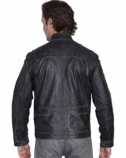 Scully Men's Hand Finished Lamb Jacket Grey -Scully Shop 082F13 80 P2