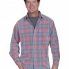 Scully Men's Yard Dye Corduroy Plaid Long Sleeve Western Shirt Multi 1 Scully Men's Yard Dye Corduroy Plaid Long Sleeve Western Shirt Multi -Scully Shop 2000215129 600 P1