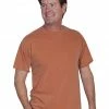 Scully Men's Red Basic Crew Neck T-Shirt -Scully Shop 2000215144 600 P1