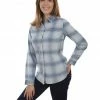 Honey Creek By Scully Women's Blue Corduroy Plaid Long Sleeve Top 1 Honey Creek By Scully Women's Blue Corduroy Plaid Long Sleeve Top -Scully Shop 2000281321 400 P1