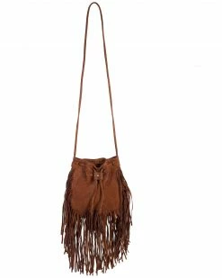 Scully Women's Leather Fringe Crossbody Bag