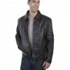 Scully Men's Leather Jacket Black -Scully Shop 2000329743 001 P1
