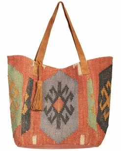 Scully Women's Woven Suede Trim Handbag Multi -Scully Shop 2000348980 900 P1 1