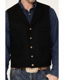 Scully Men's Rangewear Vest Black 9 Scully Men's Rangewear Vest Black -Scully Shop 2000377904 001 P3