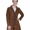 Scully Women's Embroidered Coat Cinnamon -Scully Shop 225959 JD P1