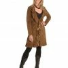 Scully Women's Ruffle Coat Brown -Scully Shop 225A74 41 P1