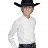 Scully Boys' Tuxedo Front Shirt Black 1 Scully Boys' Tuxedo Front Shirt Black -Scully Shop 266C68 01 P1