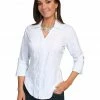 Scully Women's 3/4 Sleeve Blouse Black -Scully Shop 658D96 01 P1
